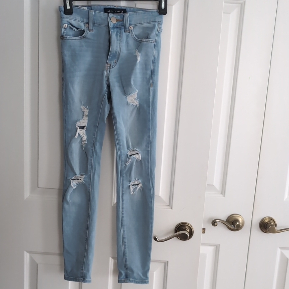 Aeropostale High Rise Jeggings. SIZE 000R